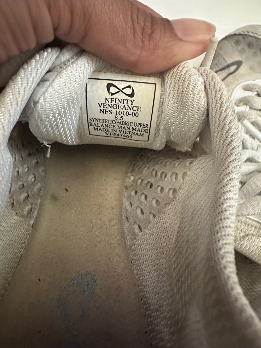 Nfinity Vengeance Varsity Cheer Shoes - Picture 7 of 9
